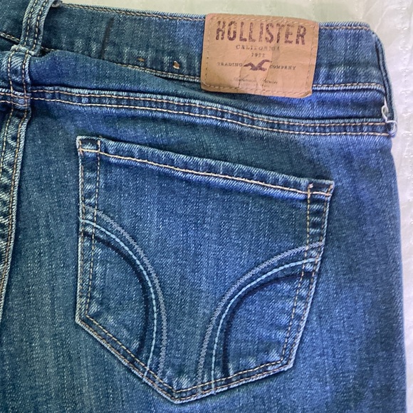 Hollister Cali Flare Socal Stretch Jeans Size 3L W26 x L 35 - Picture 6 of 8